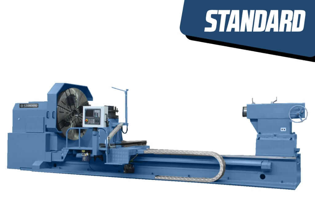 Torno CNC de bancada plana STANDARD serie ETE-1600 (Ø1600mm de paso, 3m~12m B/C)