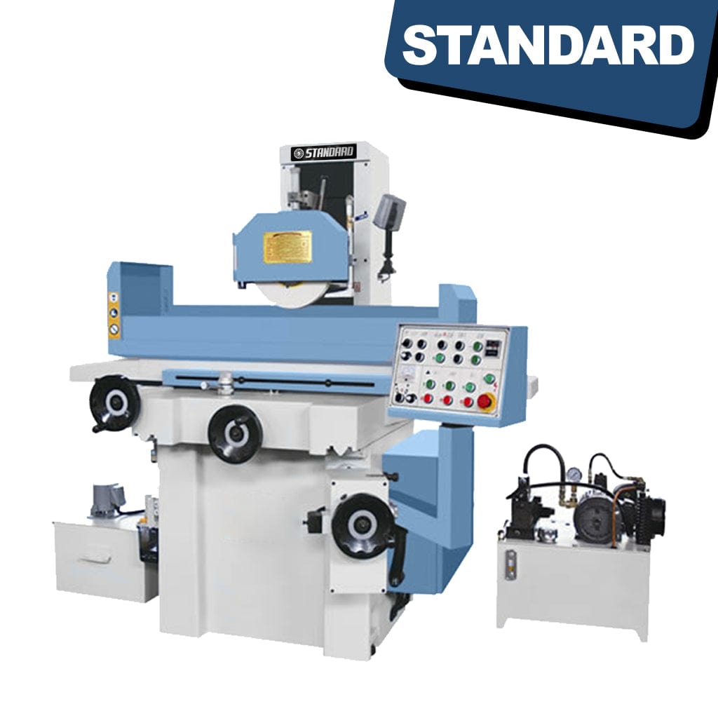 STANDARD GS-400x800 Hydraulic Surface Grinder with Auto Down feed, available from STANDARD and Standard Direct