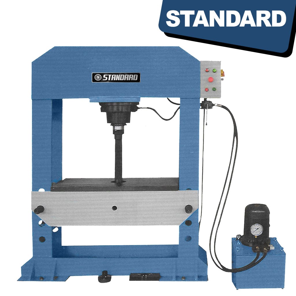 Standard HG-150 ton Hydraulic Garage Press, available from STANDARD and Standard Direct.