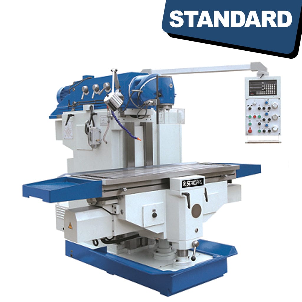 Standard UH-1200 Ram Head Type Universal Milling Machine, based on the traditional knee-type milling machine, available on STANDARD and Standard Direct