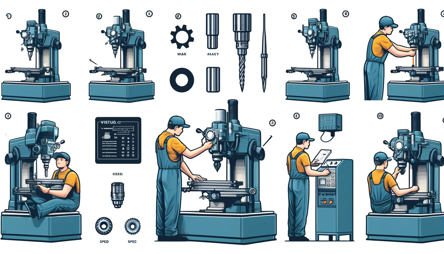 How to Use a Turret Milling Machine: A Beginner's Guide