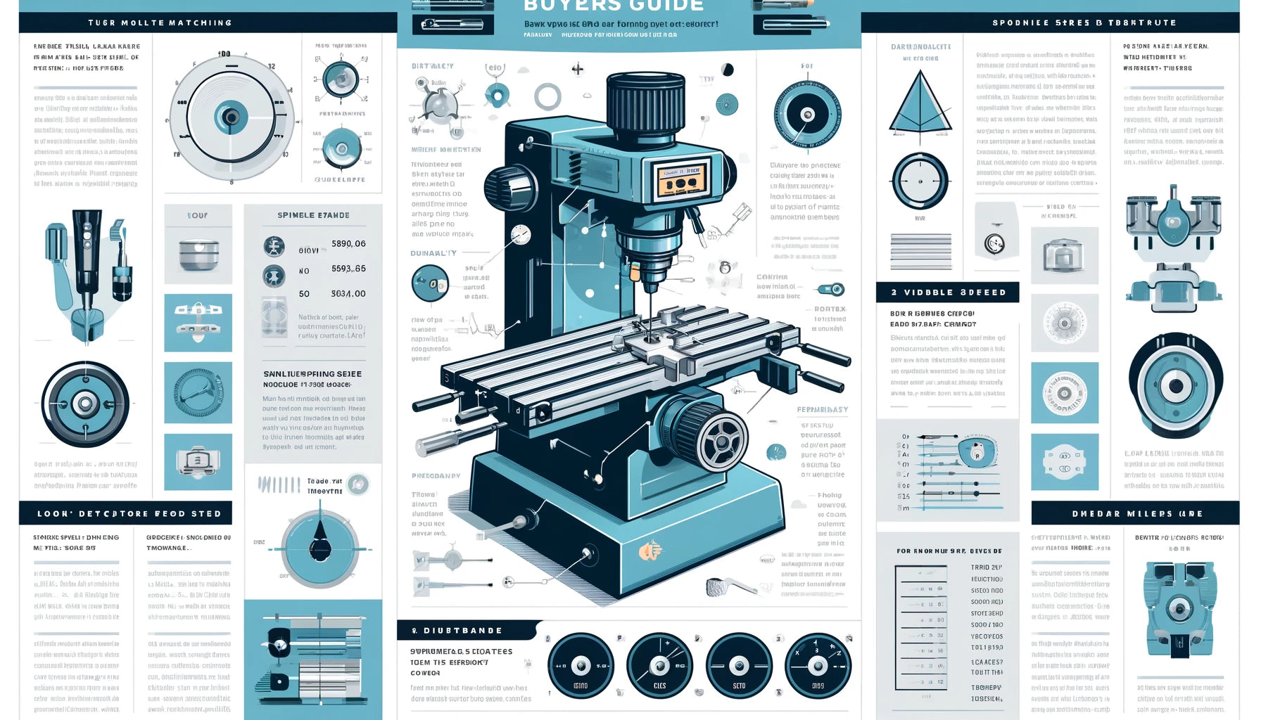 The Buyers Guide for Turret Milling machines - STANDARD Machine Tools