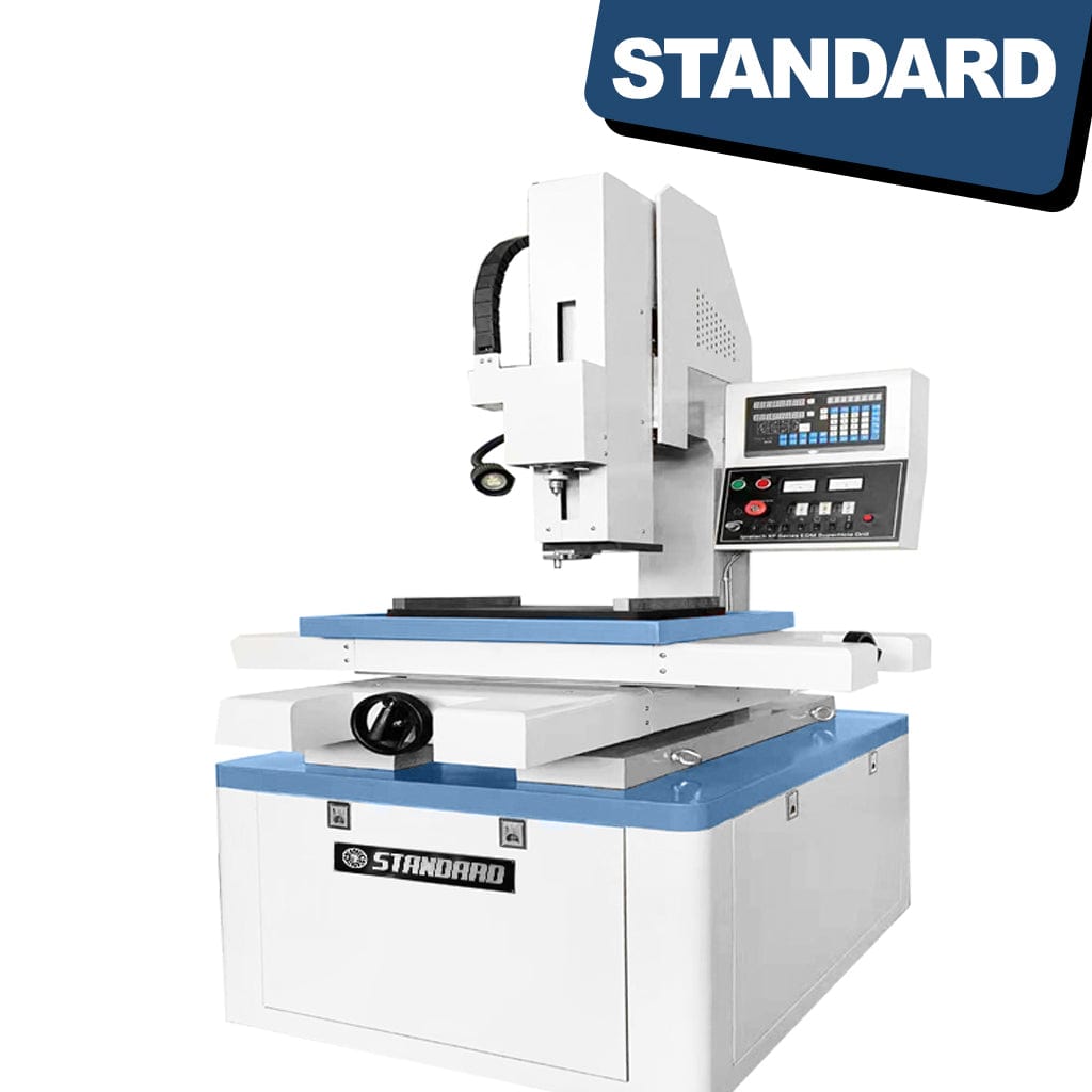 STANDARD EDD-400x300 EDM Drilling Machine, capable of drilling holes with diameters ranging from 0.3 to 3 millimeters.