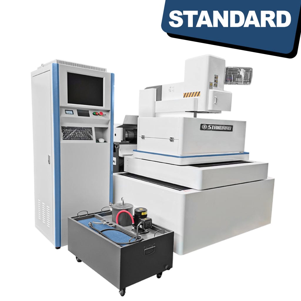 STANDARD EDWS-320x400 Precision Wire Cut EDM machine with Servo Motors - A specialized industrial tool designed for precision wire cutting, featuring servo motors for accuracy and efficiency.