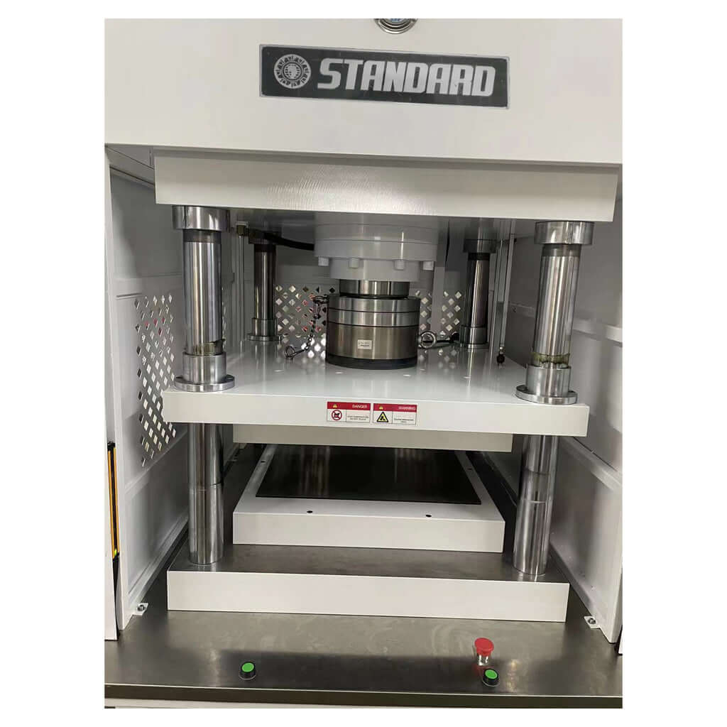 Robust four-column structure of the STANDARD H4H-80 Hydraulic Press ensuring stability and durability during heavy-duty tasks.