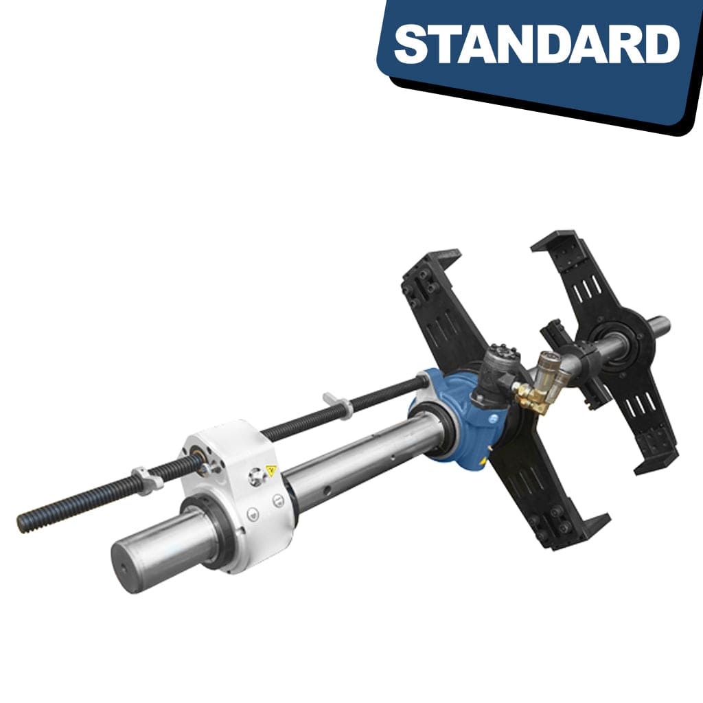 Image of the STANDARD OLB-90 Portable Line Borer: A compact and versatile machine designed for on-site boring operations, with a 90mm bar and a wide boring capacity ranging from 100mm to 800mm.