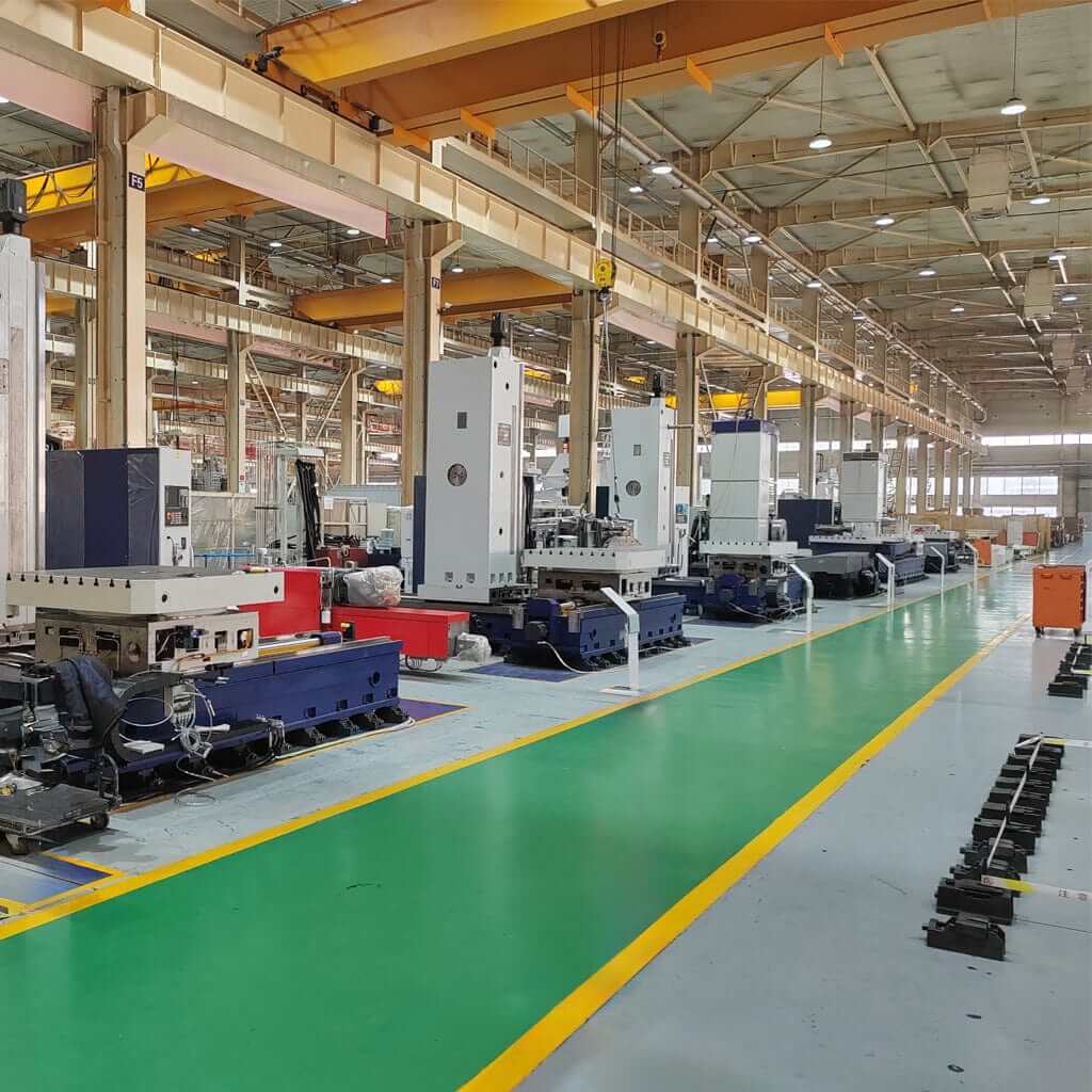 CNC Horizontal Boring Mill with Ø130mm Spindle and Rotary Table