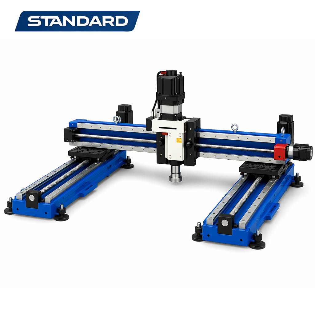 Professional grade Portable milling machines with Servo drives on X+Y-axis and Spindle, precison ballscrews and linear guideways for professional work.