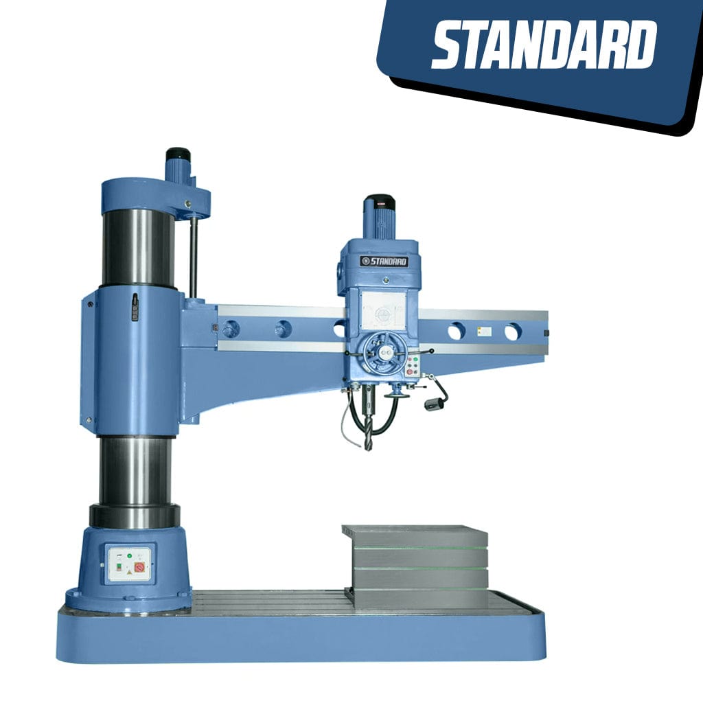 STANDARD RD-63x2000 Heavy Duty Radial Drill, with a drilling capacity of 80mm, available from STANDARDMachine Tools