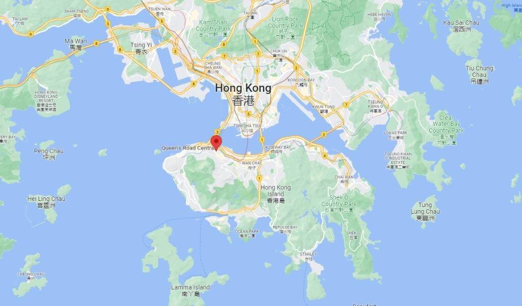 Standard Direct Hong Kong Sales Office Map. Standard Machine Tools Hong Kong Office