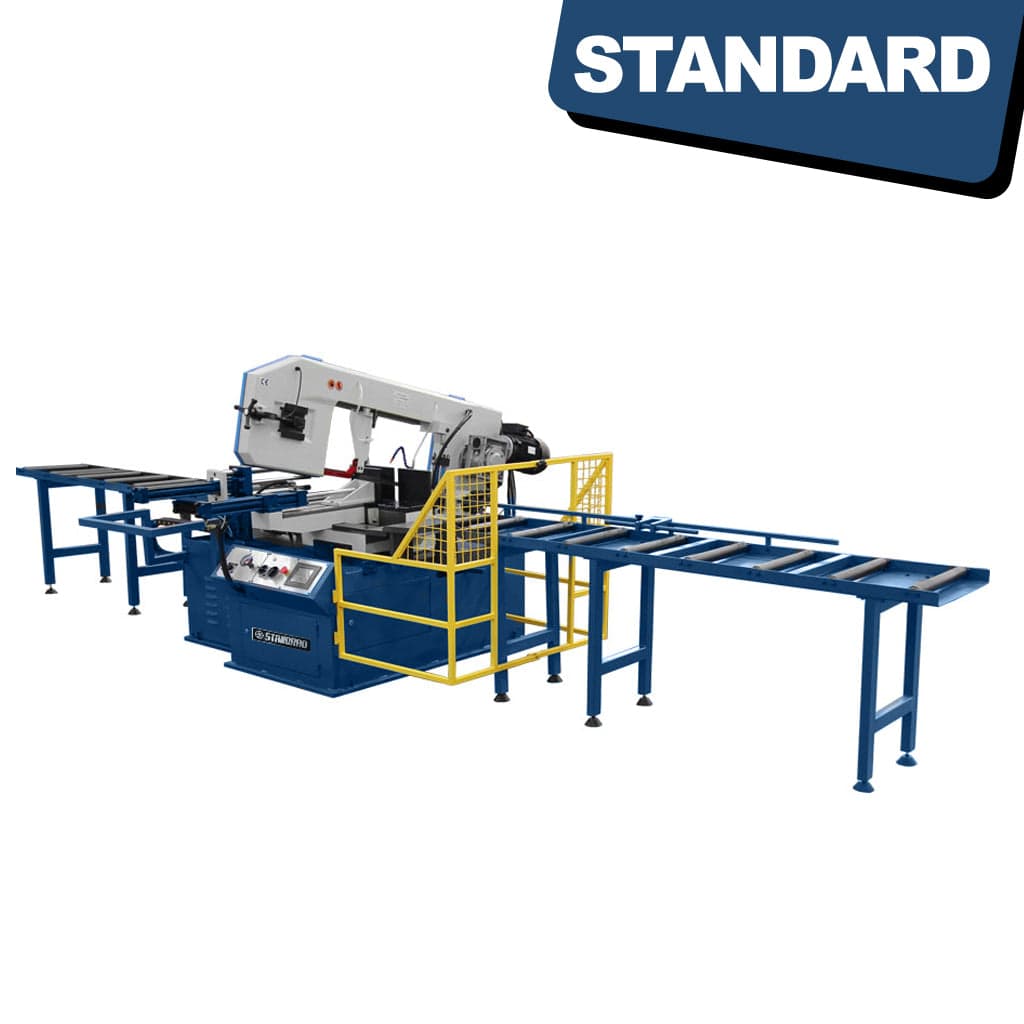 STANDARD BM-460NC Automatic Miter Cutting Bandsaw (Dual Angle)