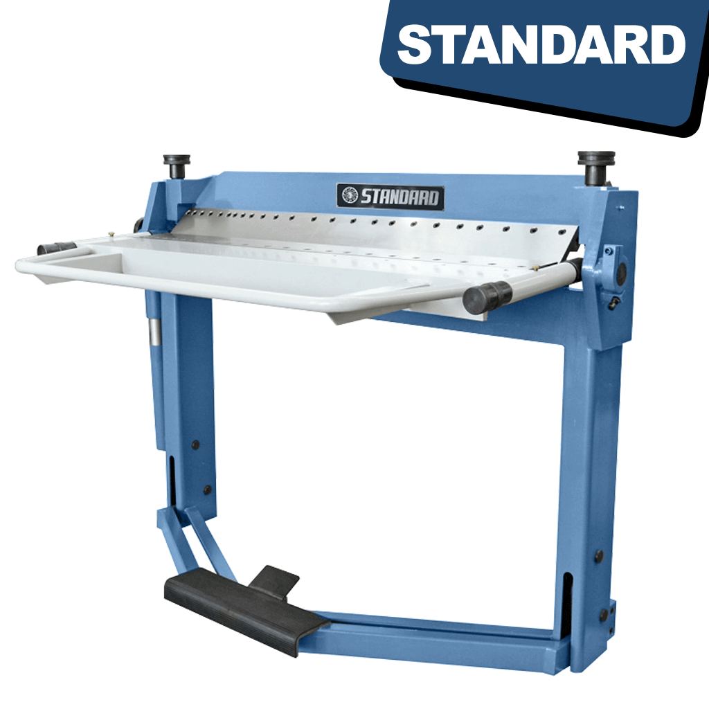 STANDARD SFF-2x1270mm Box and Pan Folder with Foot Lock, available from STANDARD and Standard Direct.