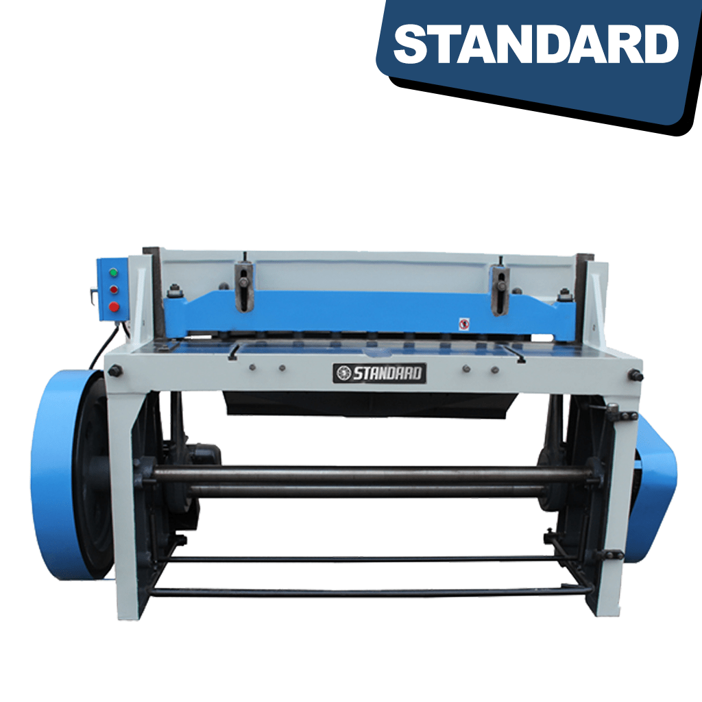 STANDARD SGM-3x1300mm Motorised Guillotine, available from STANDARD and Standard Direct