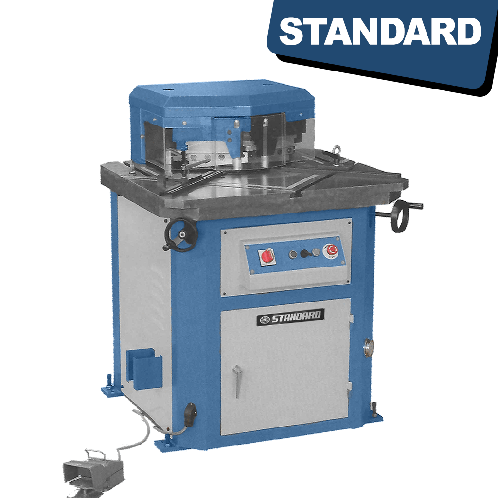 Hydraulic Corner Notcher - Standard SNV-4x200 (40-130° Variable Angle), available from STANDARD and Standard Direct