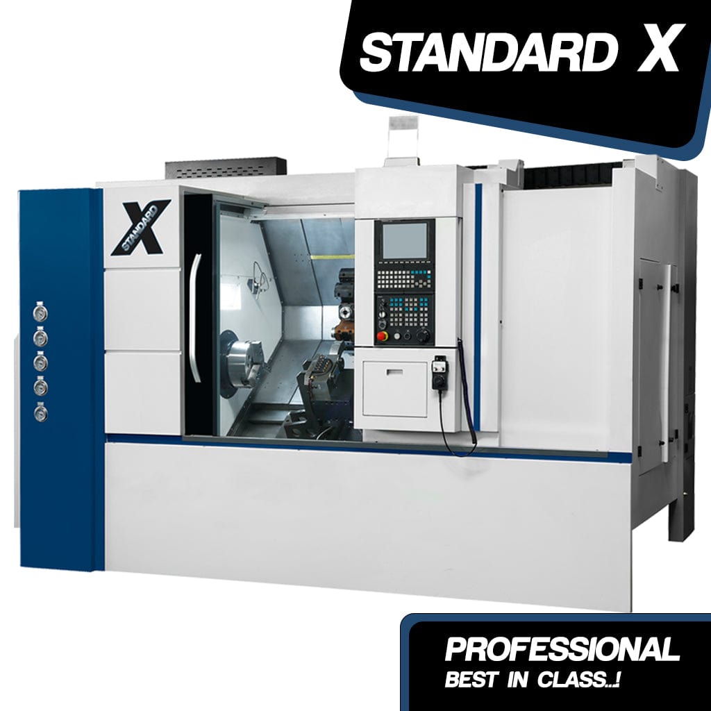 STANDARD XSL-550x1800 Slant Bed CNC Lathe - Performance CNC Lathe with Ø450mm Swing and 500mm Turning Length. Best Quality CNC lathe in its class guaranteed, available from STANDARD and Standard Direct.