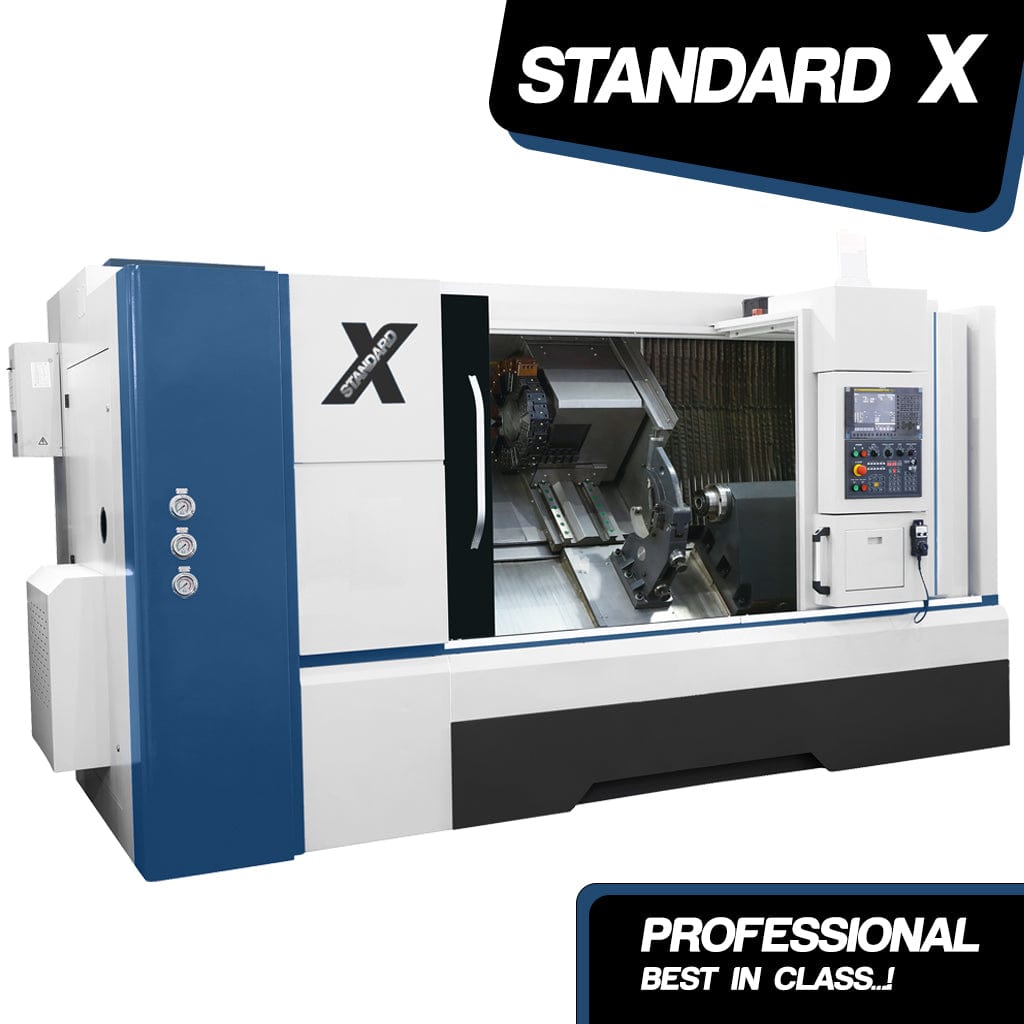 STANDARD XSL-650x1800 Slant Bed CNC Lathe - Performance CNC Lathe with Ø450mm Swing and 500mm Turning Length. Best Quality CNC lathe in its class guaranteed, available from STANDARD and Standard Direct.