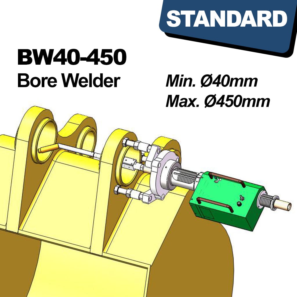 Bore Welder Standard BW40-450 (Ø40~450mm Capacity), available from STANDARD and Standard Direct