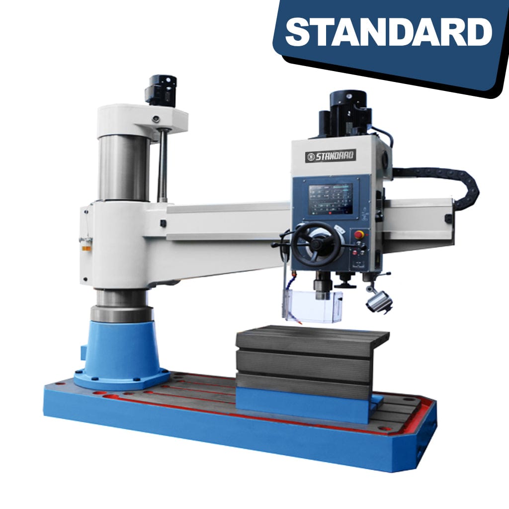 Standard RDV-62x1600 Radial Drill with Variable Spindle Speeds, drill capacity of 62mm, available from STANDARD and Standard Direct.