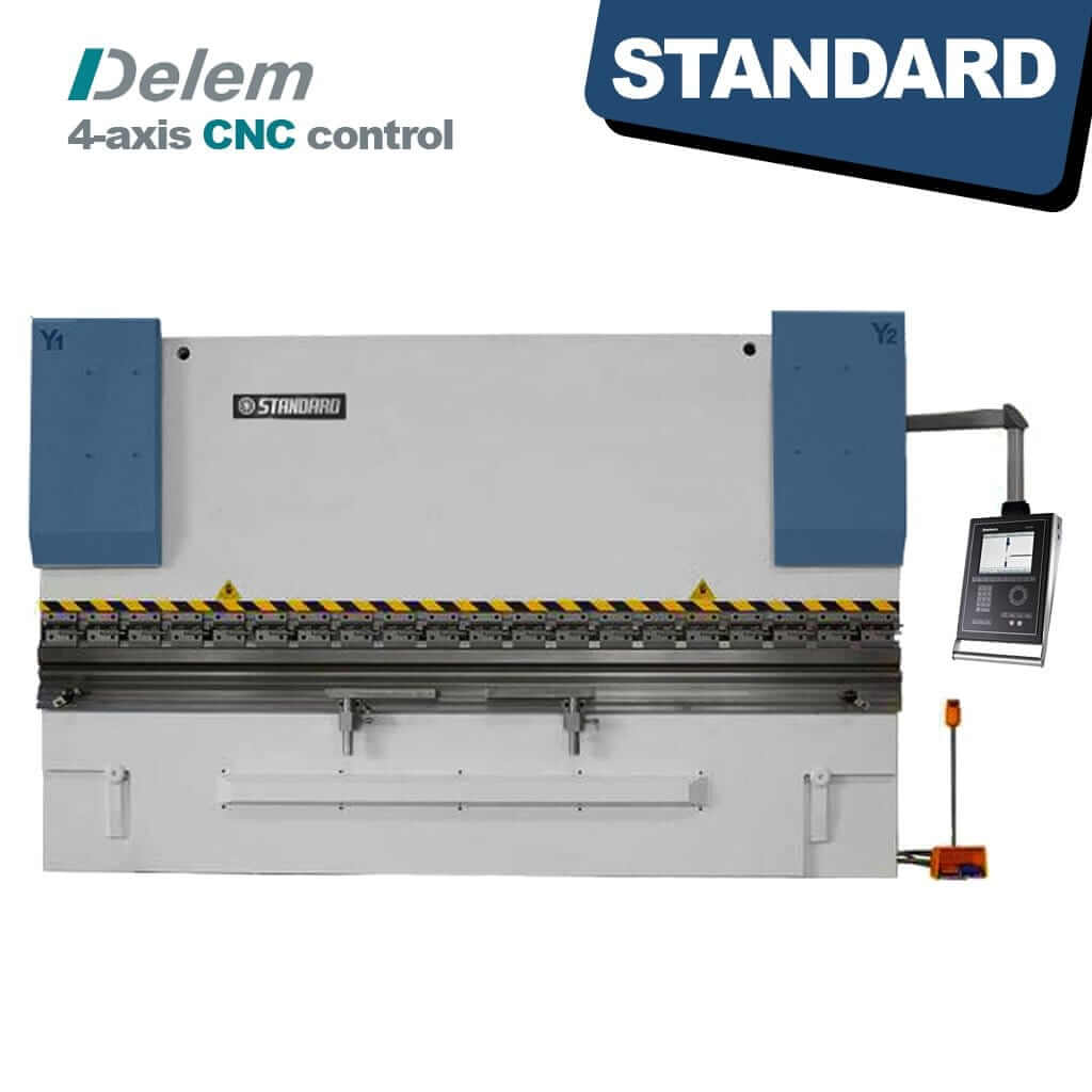 Standard SP4-110x3200 4-axis CNC Hydraulic Pressbrake , available from STANDARD and Standard Direct.