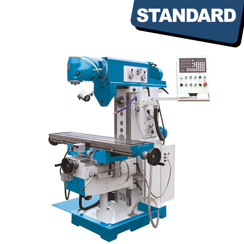 Standard URT-1000 Twin Spindle Ram Head type Universal Milling Machine, available from STANDARD and Standard Direct.