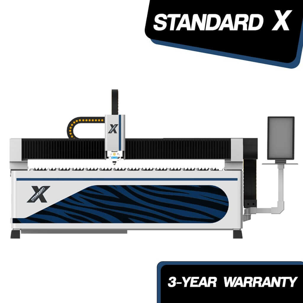 STANDARD LZ-1500x3000 Industrial Fiber Laser cutting machine for metal cutting applications available from STANDARD and Standard Direct