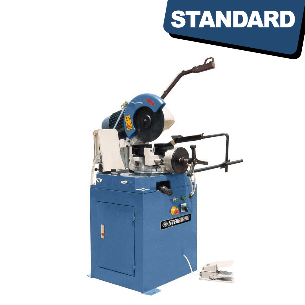 Standard CO-350-P HSS Steel Blade Pneumatic Cut off Saw, available from STANDARD and Standard Direct