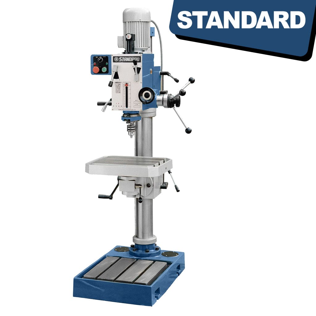 STANDARD DG-35 Gearbox Head Pedestal drilling machine tool, available from STANDARD and Standard Direct.