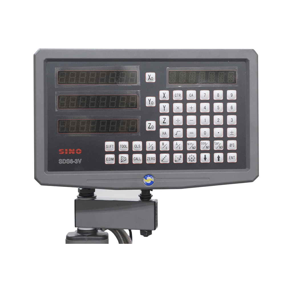 Image of T-460x1000 lathe control panel, a versatile industrial machine for shaping metal and other materials through precision turning and cutting processes.