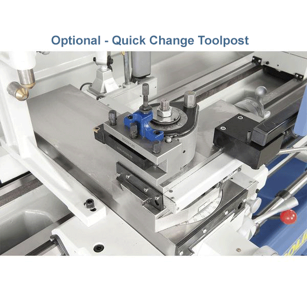 STANDARD T-410x1500 Solid Base Precision Lathe - Quick change tool post