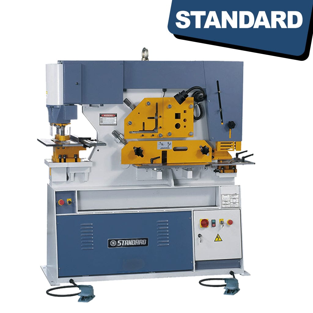 STANDARD UI-140 ton Universal Iron Worker, available on STANDARD and Standard Direct.