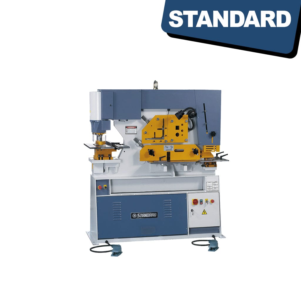 STANDARD UI-55 ton Universal Iron Worker, available from STANDARD and Standard Direct.